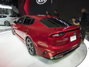 Red Kia Stinger
