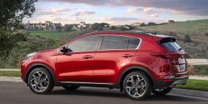 Red 2022 Kia Sportage Lanham MD