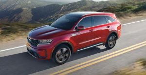 Red 2022 Kia Sorento Hybrid Lanham, MD
