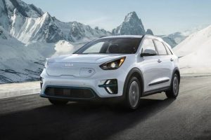 2022 Kia Niro EV in the Snow |  Lanham, MD