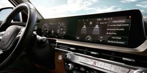 Digital dashboard of the 2024 Kia Telluride | Lanham, MD