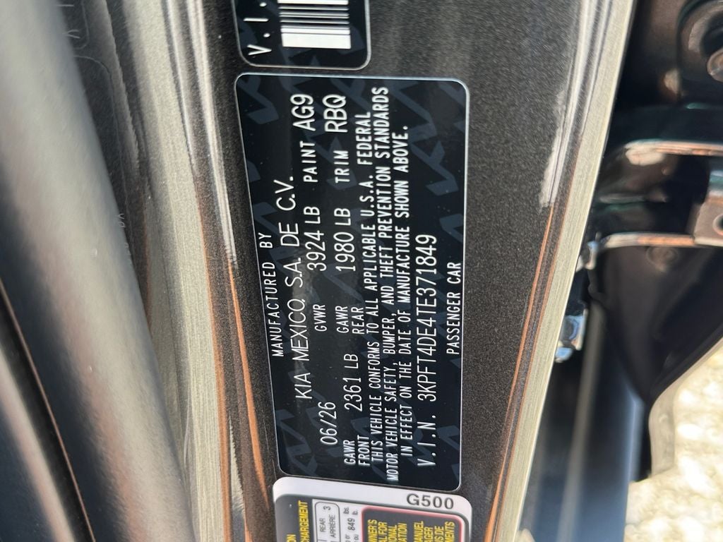 2026 Kia K4 LXS