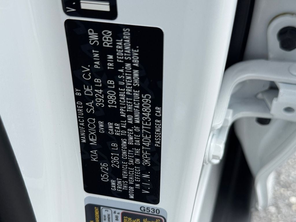 2026 Kia K4 LX