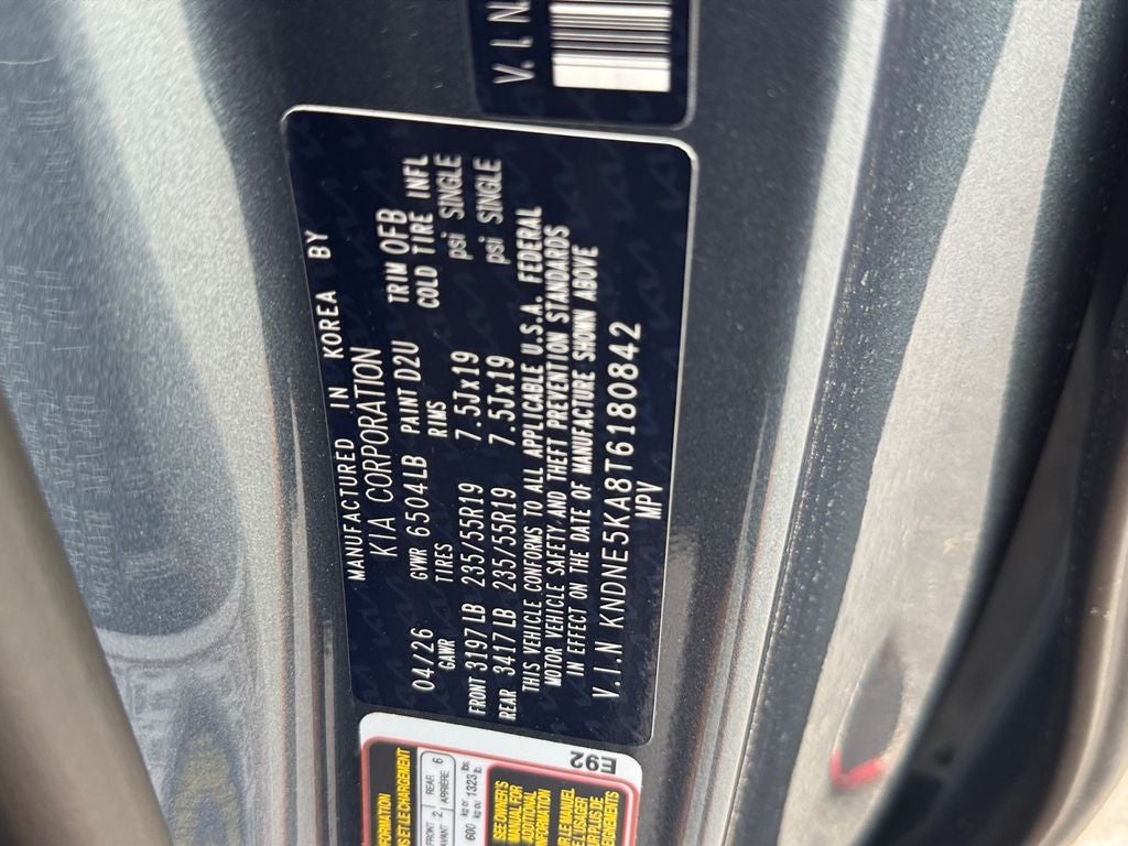 2026 Kia Carnival Hybrid SX Prestige