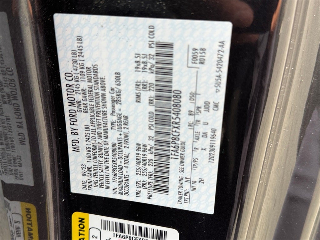 2024 Ford Mustang GT