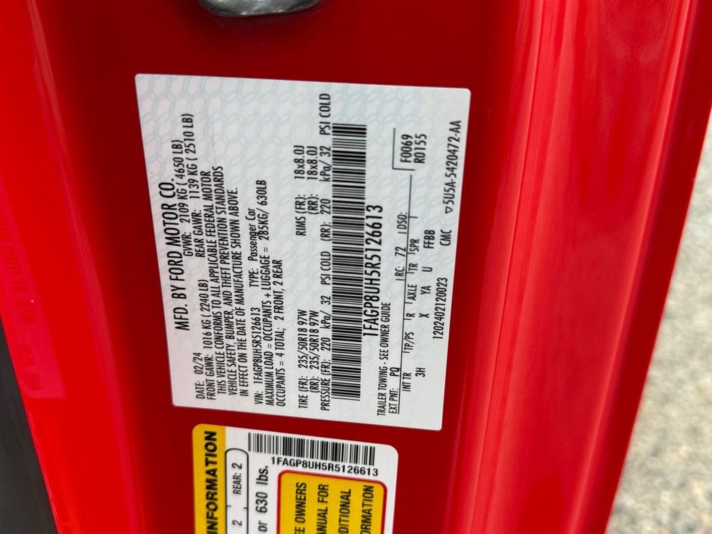 2024 Ford Mustang EcoBoost Premium