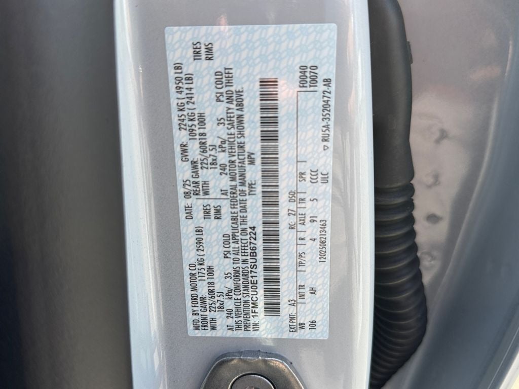 2025 Ford Escape Plug-In Hybrid Base