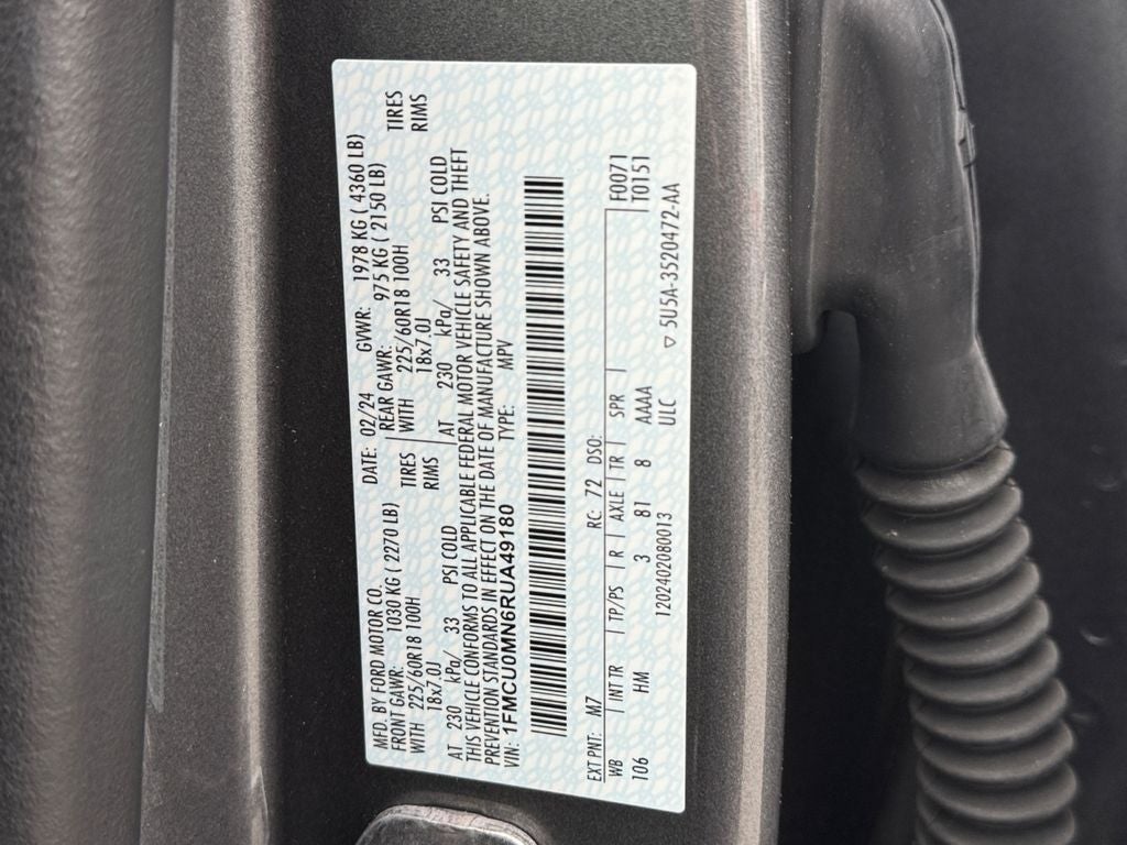 2024 Ford Escape ST-Line