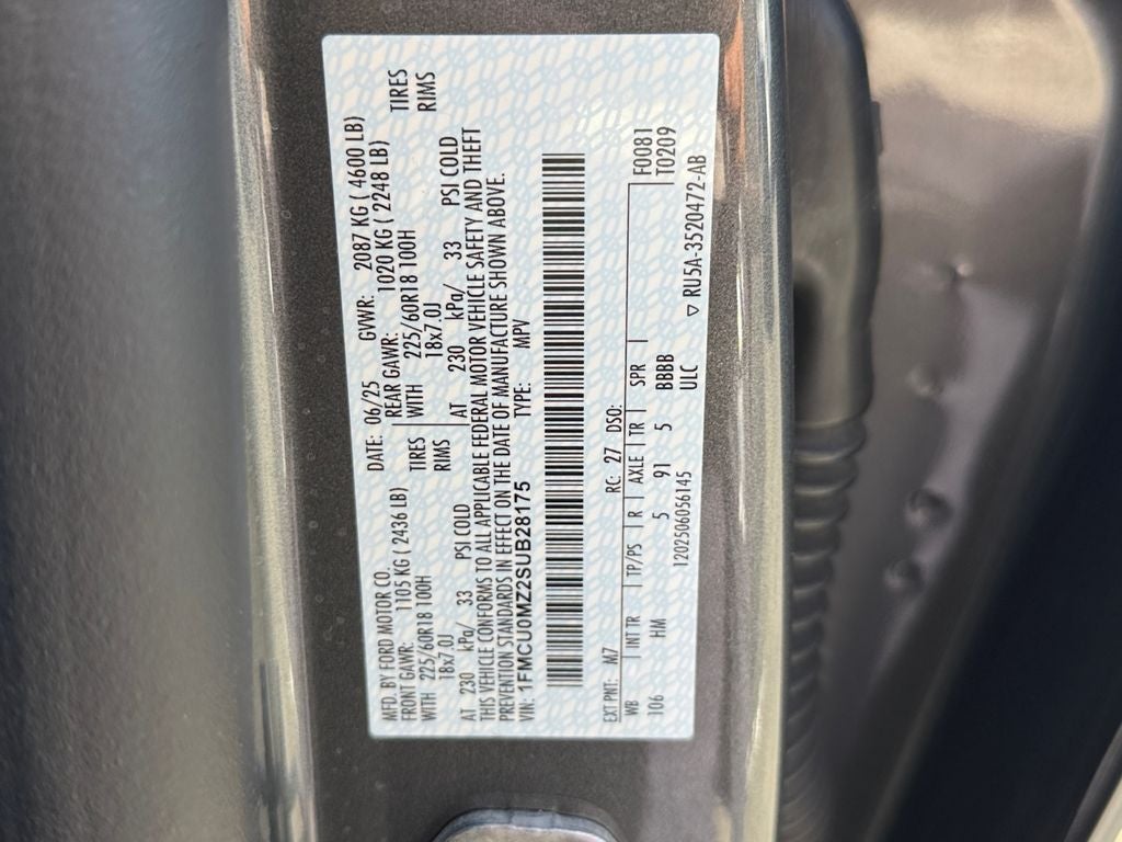 2025 Ford Escape Hybrid ST-Line