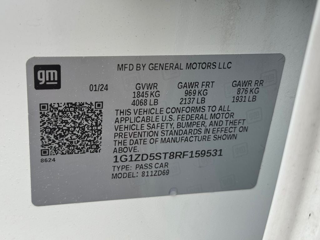 2024 Chevrolet Malibu LT 1LT