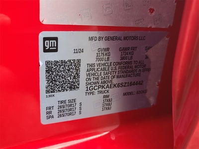 2025 Chevrolet Silverado 1500 WT