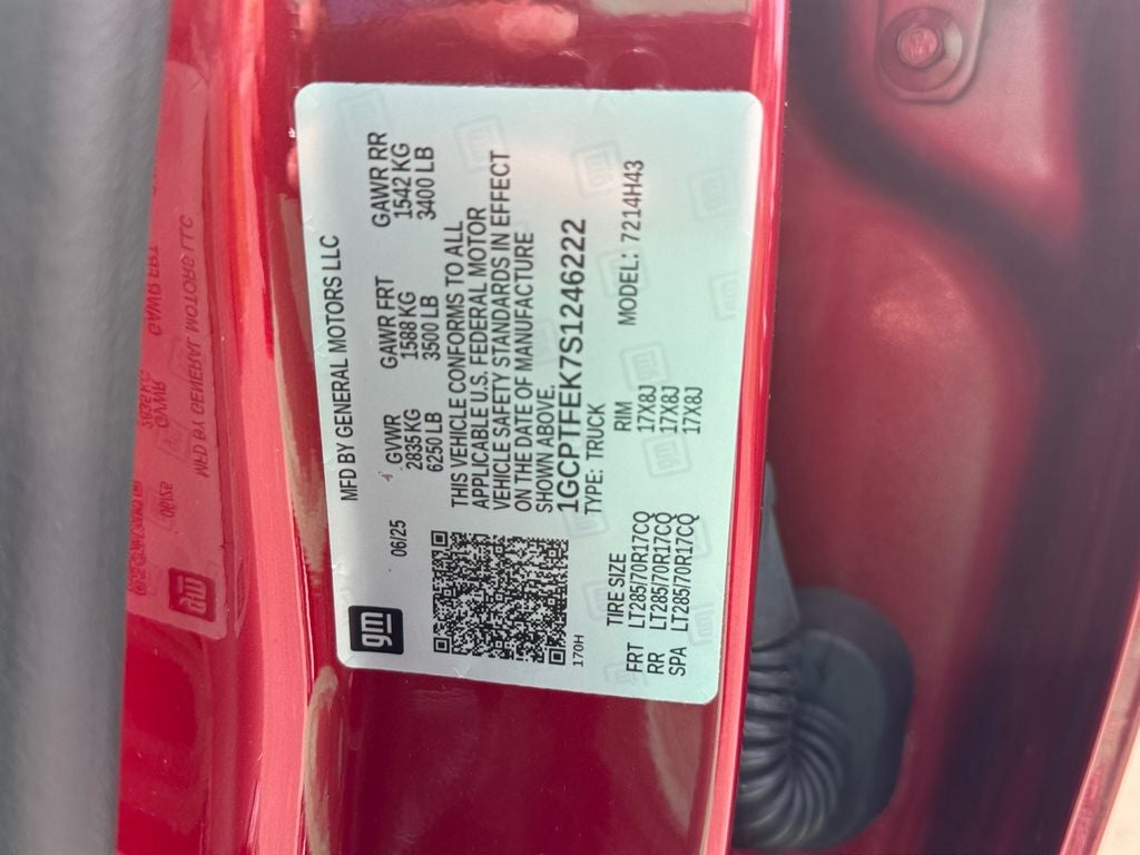 2025 Chevrolet Colorado ZR2