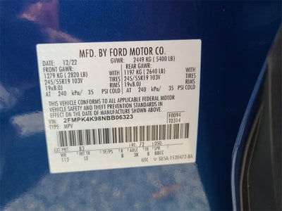 2022 Ford Edge Titanium