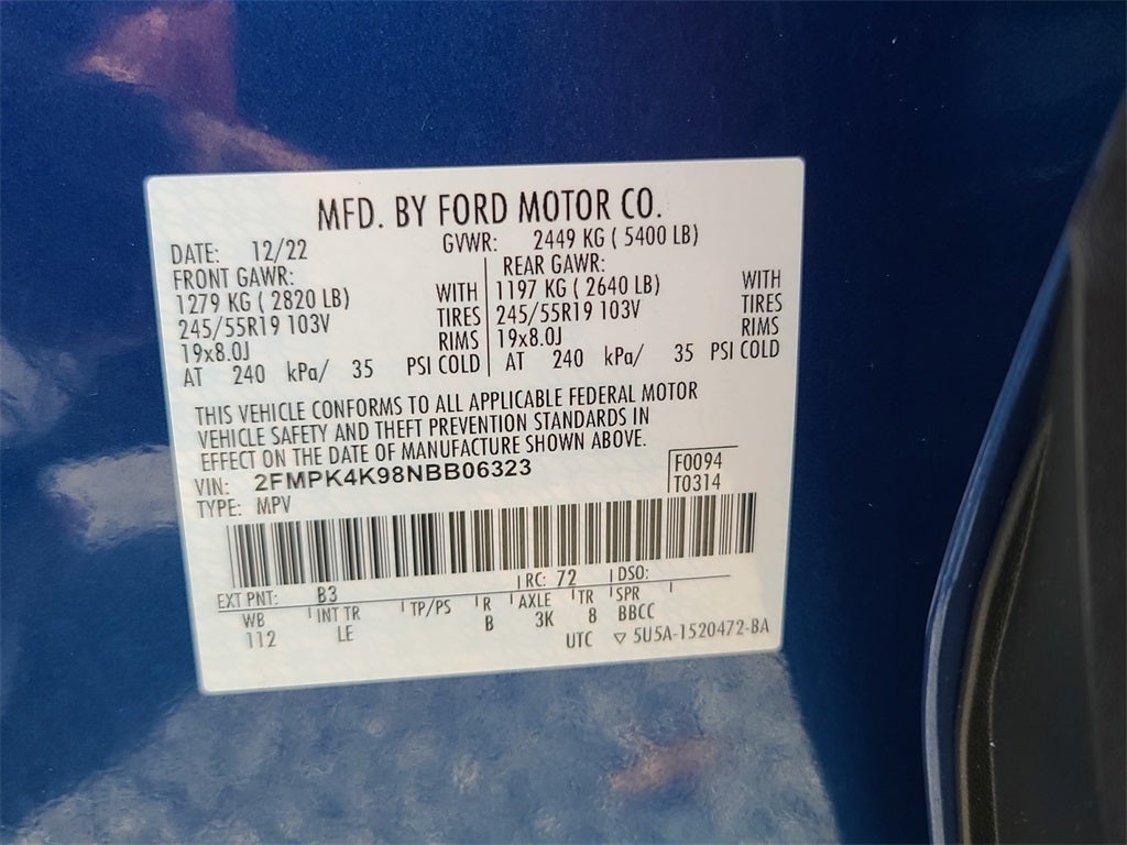 2022 Ford Edge Titanium