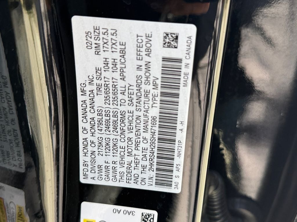 2025 Honda CR-V LX
