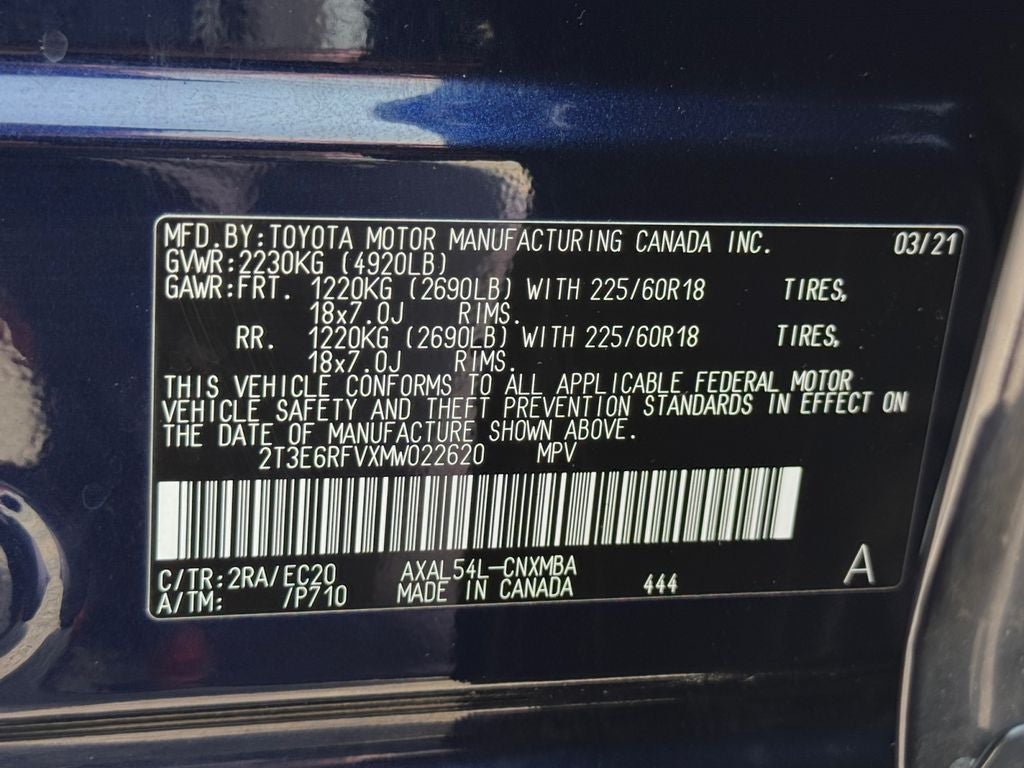 2021 Toyota RAV4 Hybrid XSE