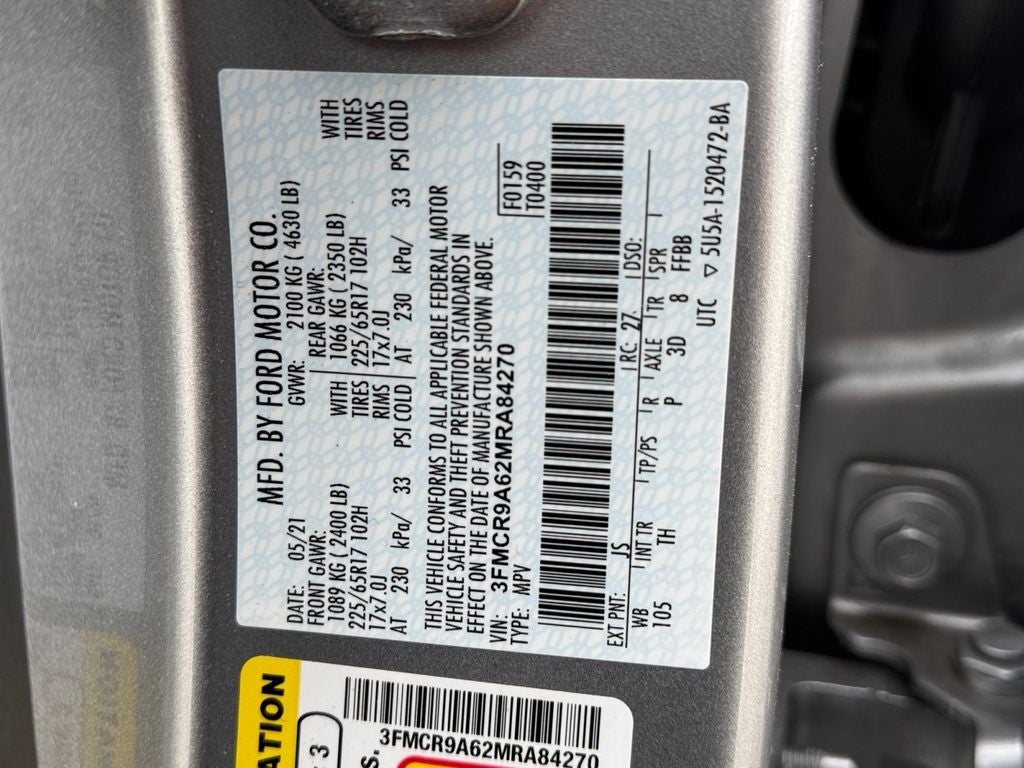 2021 Ford Bronco Sport Base