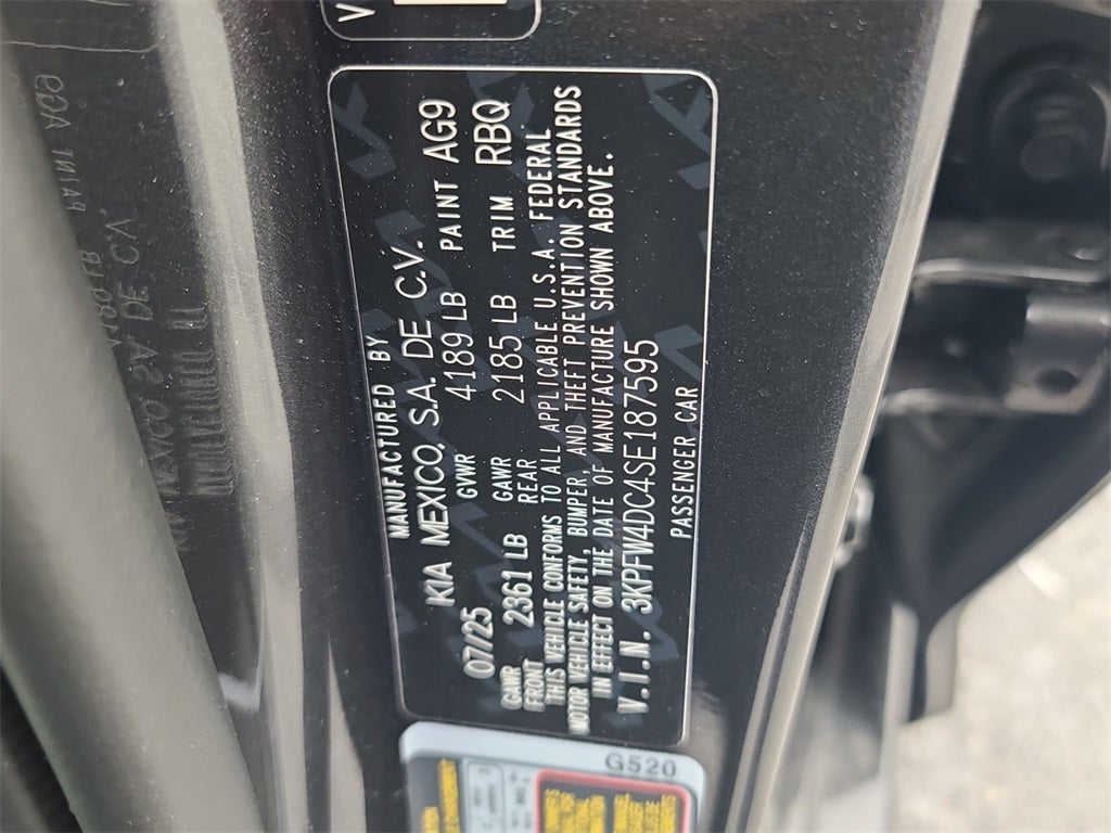 2025 Kia K4 GT-Line Turbo