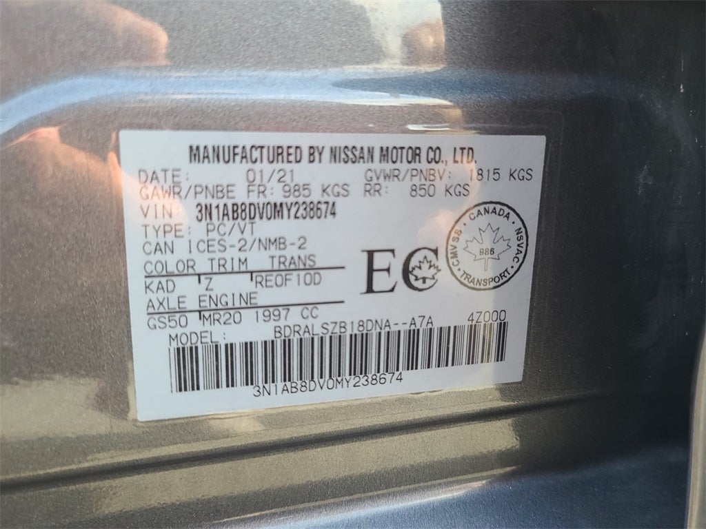 2021 Nissan Sentra SR Premium