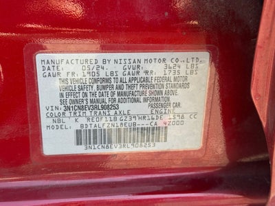 2024 Nissan Versa 1.6 SV