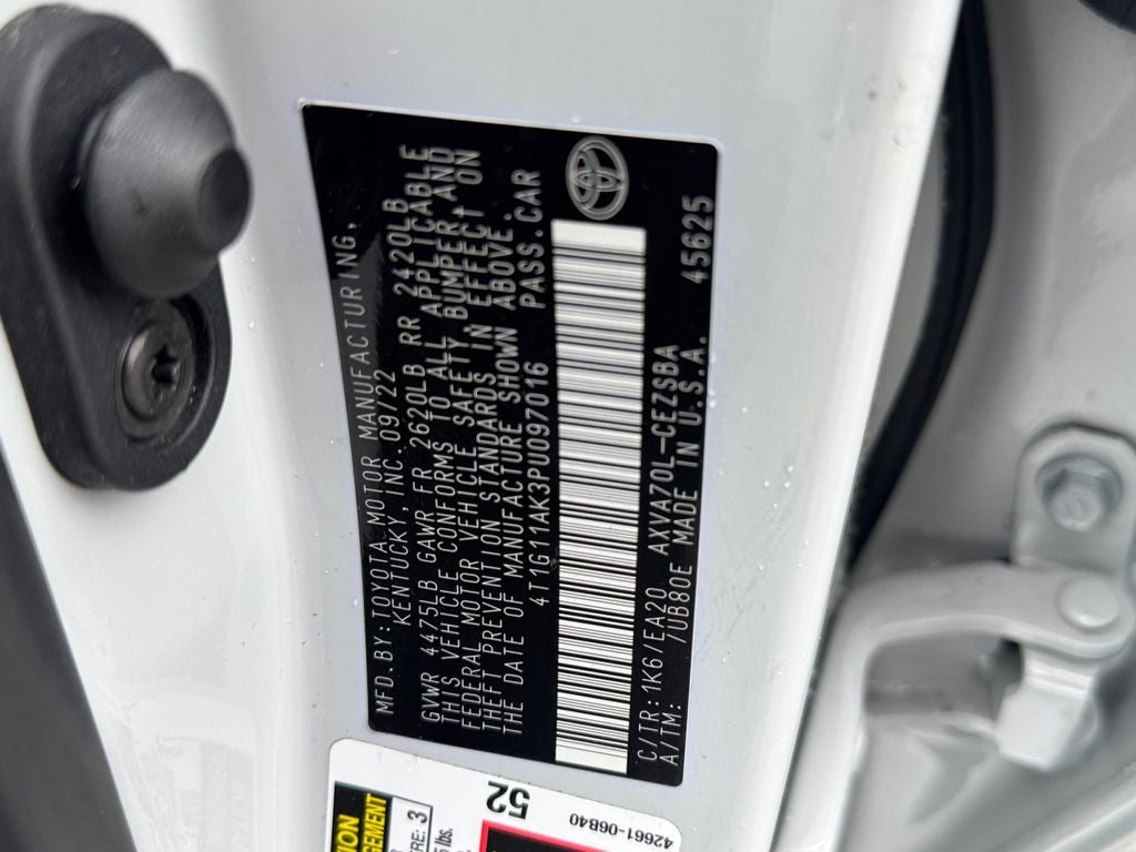 2023 Toyota Camry SE