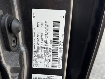 2026 Toyota Tundra SR5