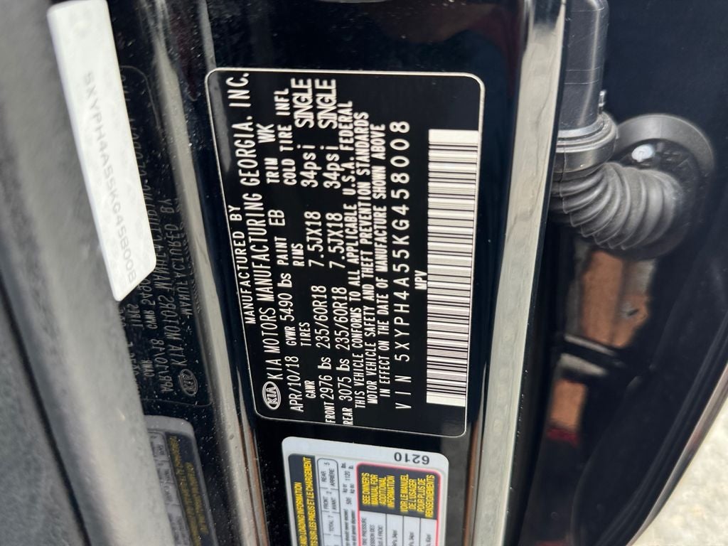 2019 Kia Sorento EX