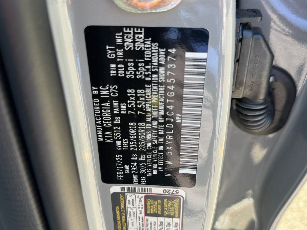 2026 Kia Sorento S