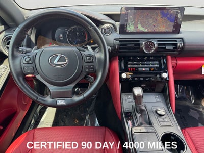 2025 Lexus IS 350 F SPORT 350 F SPORT