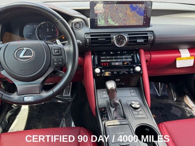 2025 Lexus IS 350 F SPORT 350 F SPORT
