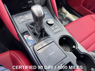 2025 Lexus IS 350 F SPORT 350 F SPORT