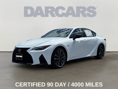 2025 Lexus IS 350 F SPORT 350 F SPORT