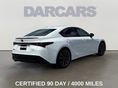2025 Lexus IS 350 F SPORT 350 F SPORT