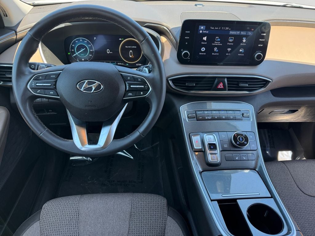 2022 Hyundai Santa Fe Hybrid Blue