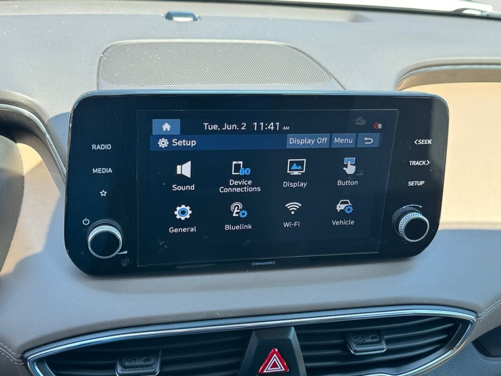 2022 Hyundai Santa Fe Hybrid Blue