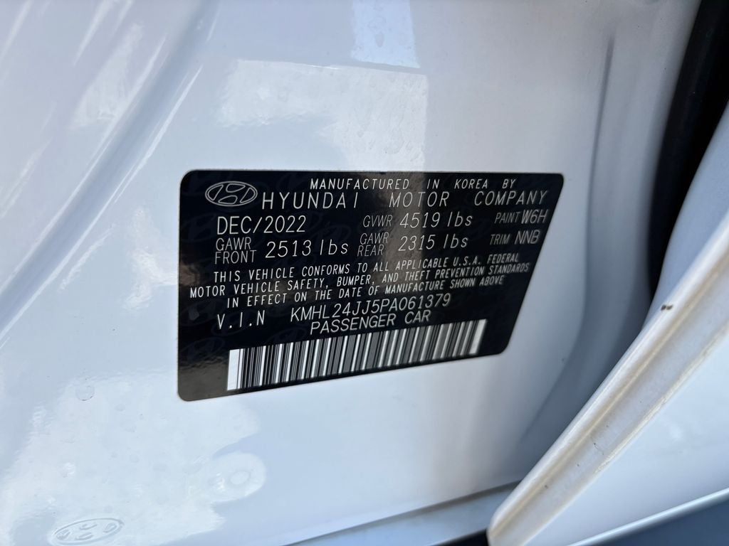2023 Hyundai Sonata Hybrid Blue