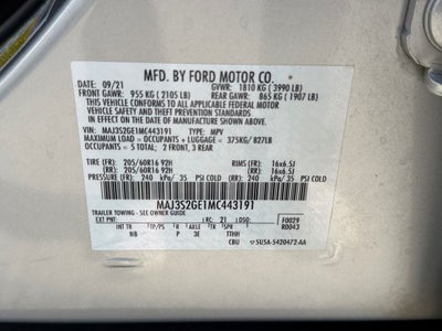 2021 Ford EcoSport SE