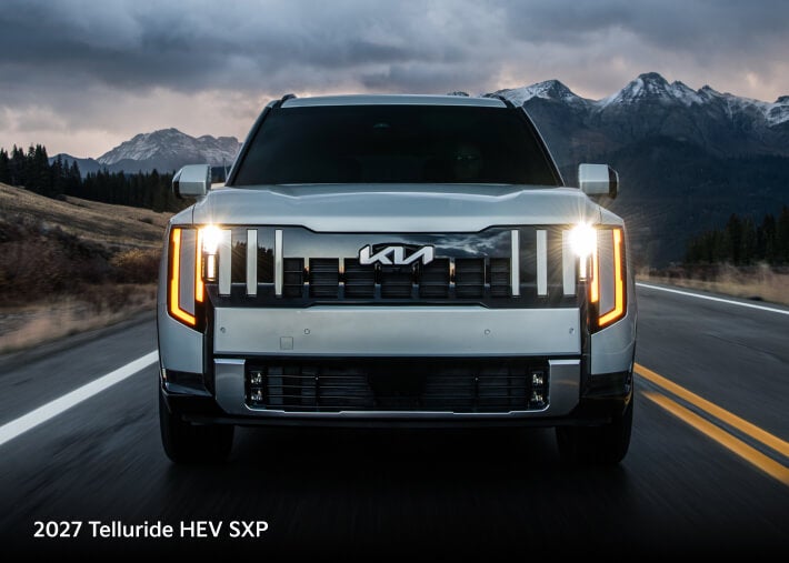 2027 Kia Telluride HEV SXP front view