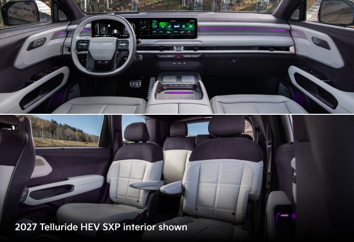 2027 Kia Telluride HEV SXP interior