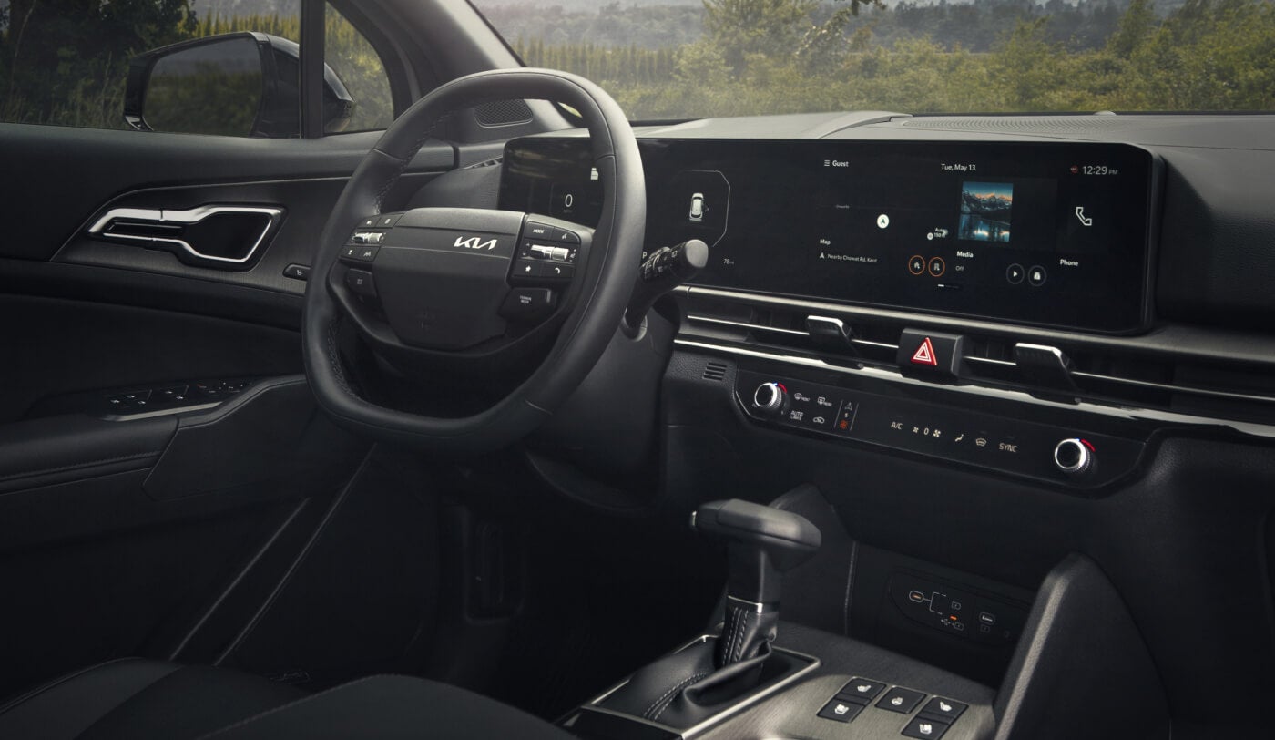 The Kia Sportage Has a Comfortable, Intuitive Cabin