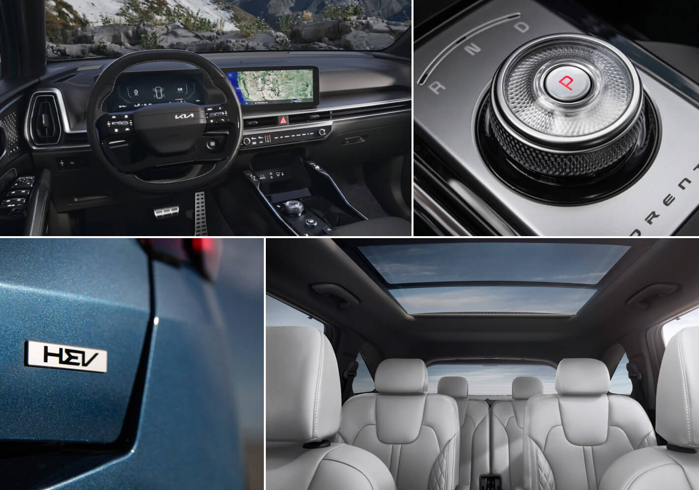 Kia Sorento Hybrid interior