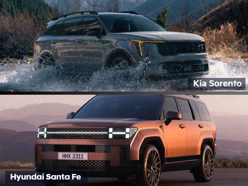 2024 Kia Sorento vs. 2024 Hyundai Santa Fe Lanham, MD
